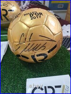 Ronaldo Signed Football Ballon d'or