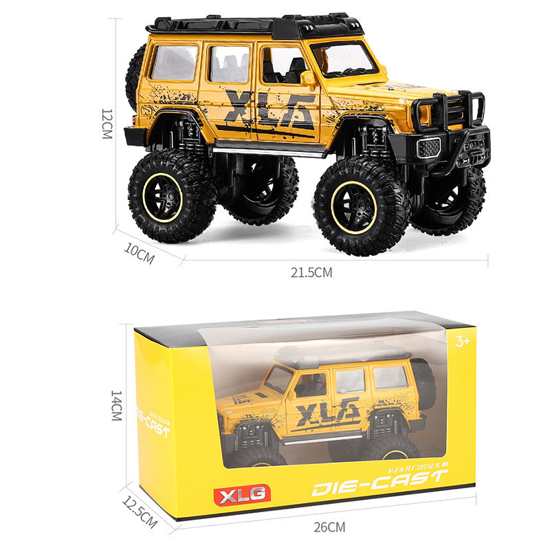 Simulation Alloy Car Model Modified Version Off-road Car Model Toy